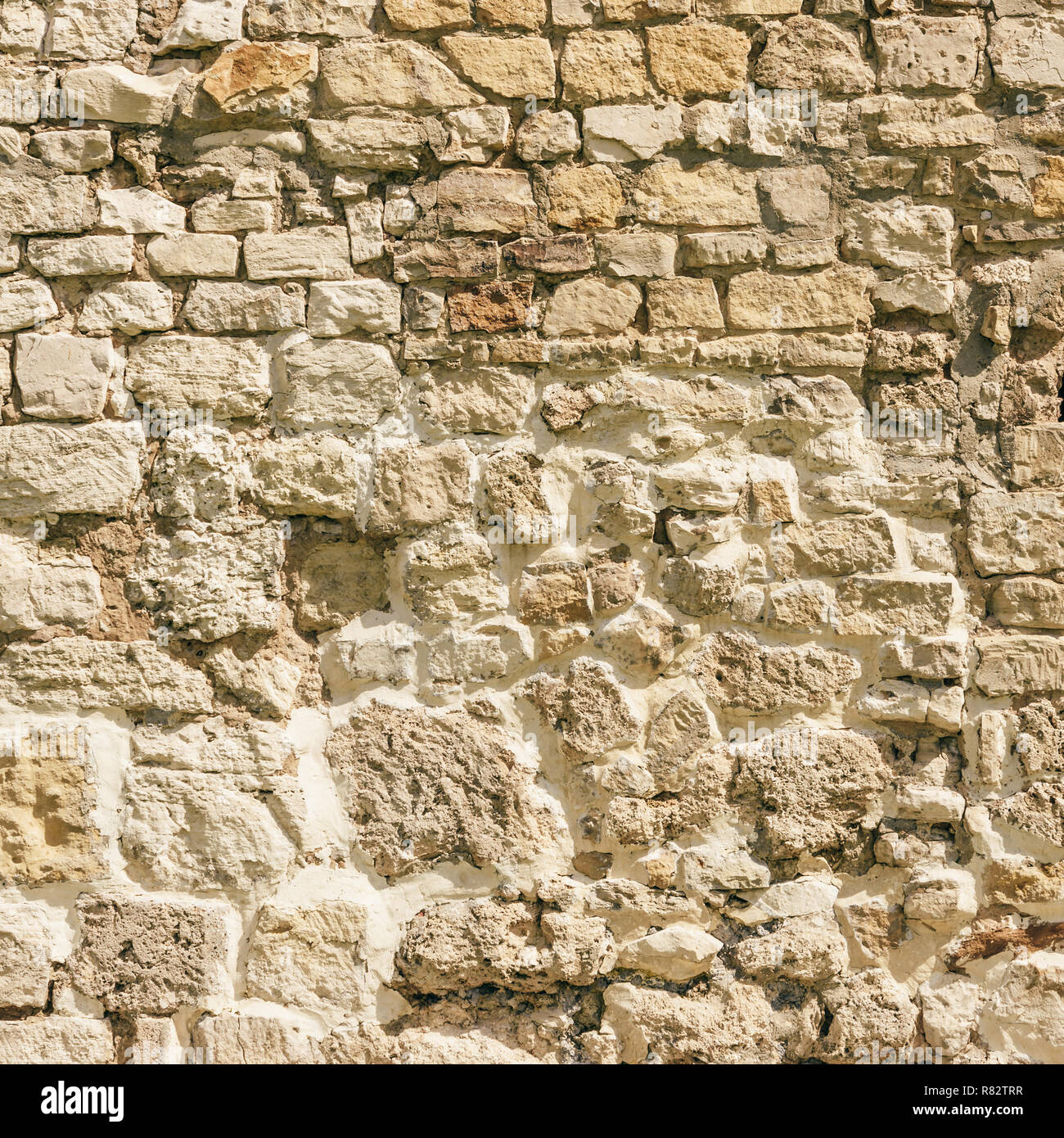 Background of Old and Weathered Stone Wall Stock Photo - Alamy