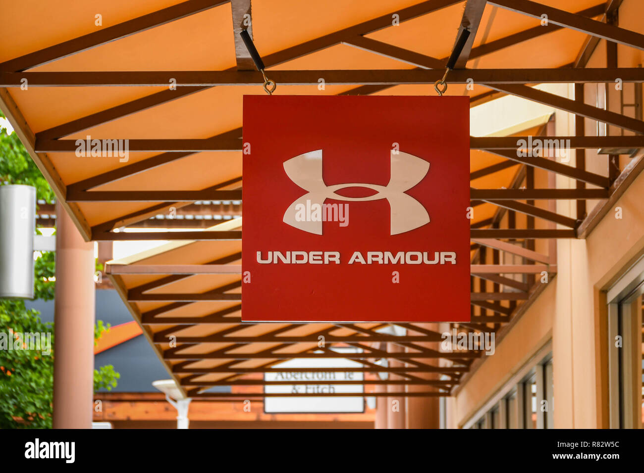 Under armour store hi-res stock photography and images - Alamy