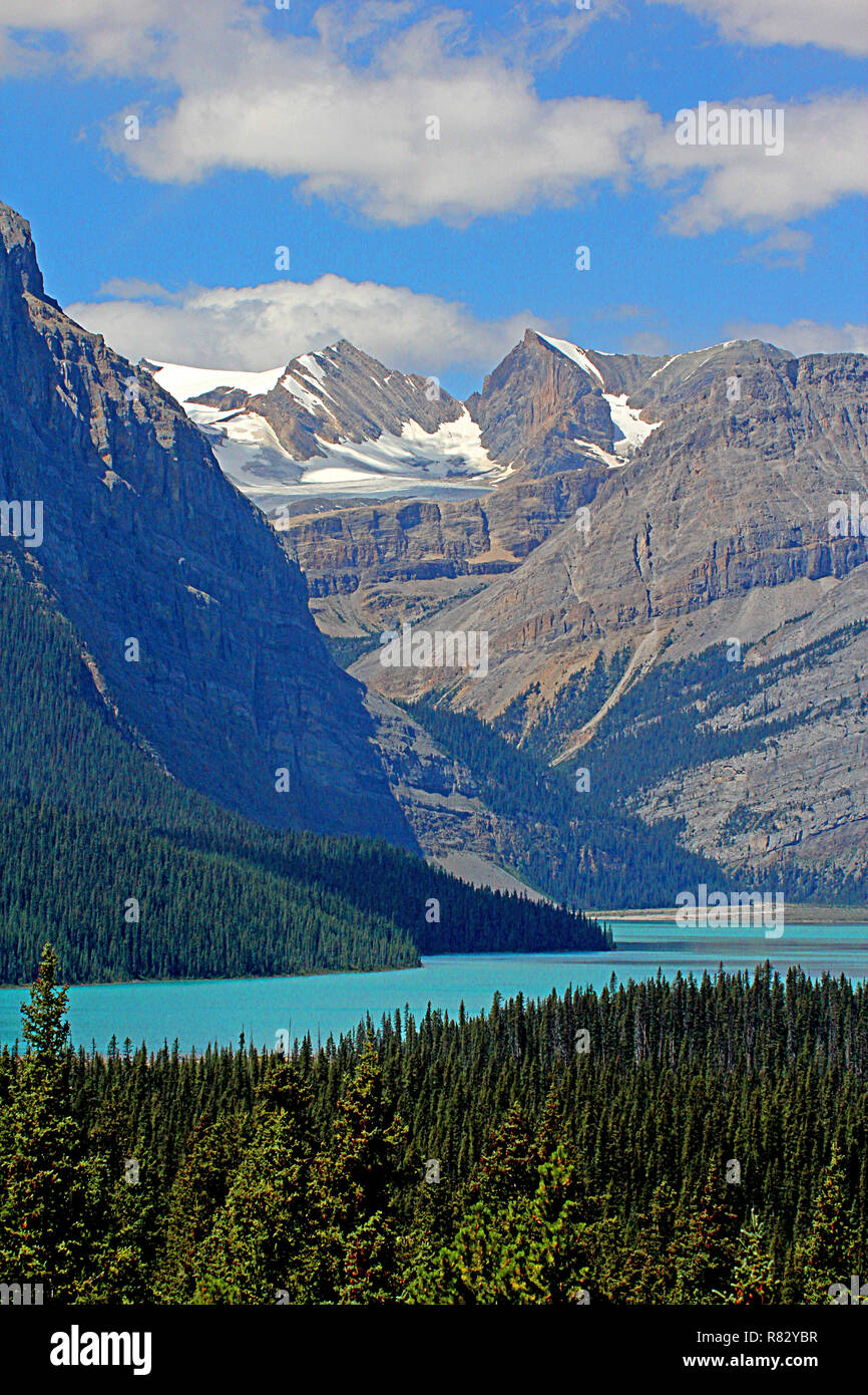 Visit Banff National Park, Alberta , Canada, Hector Lake Stock Photo
