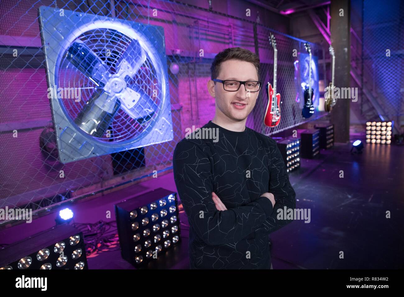 Samuel Rösch Berlin, Germany. 12th Dec, 2018. Kandiat Samuel Rösch is in the finals ...