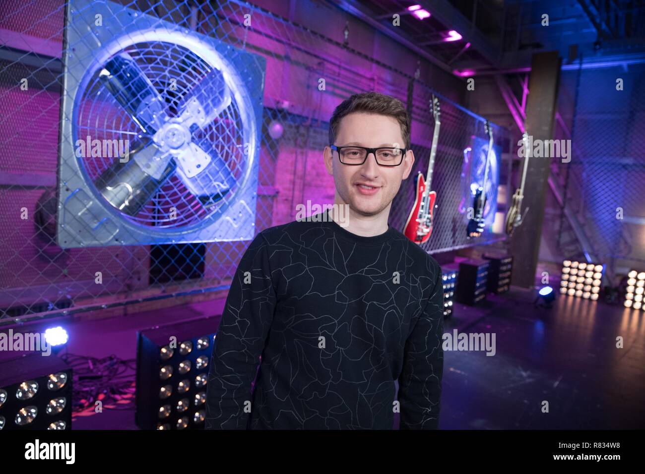 Samuel Rösch Berlin, Germany. 12th Dec, 2018. Kandiat Samuel Rösch is in the finals ...