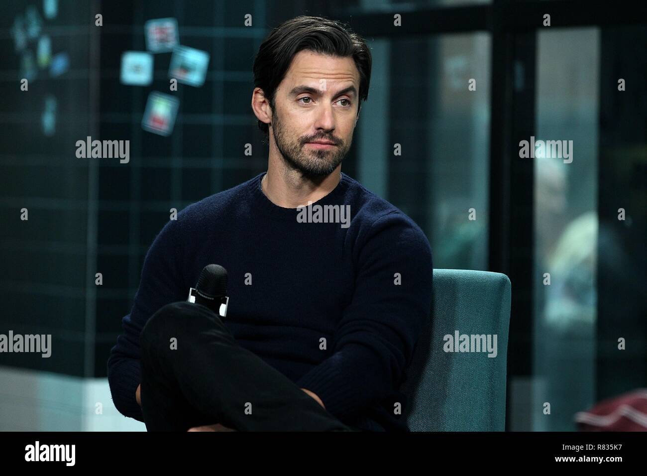 New York, NY, USA. 12th Dec, 2018. Milo Ventimiglia inside for AOL