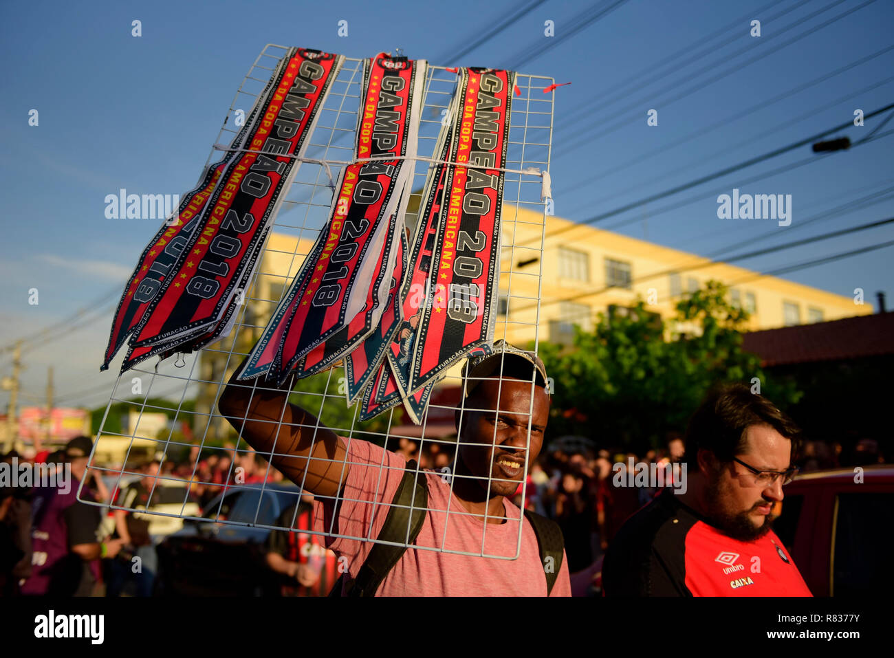 Curitiba Brazil 12th Dec 2018 Salesman During Athletico Paranaense Vs Junior Barranquilla Final Match Of 2018 South American Cup Arena Da Baixada Curitiba Pr Credit Reinaldo Reginato Fotoarena Alamy Live News Stock Photo