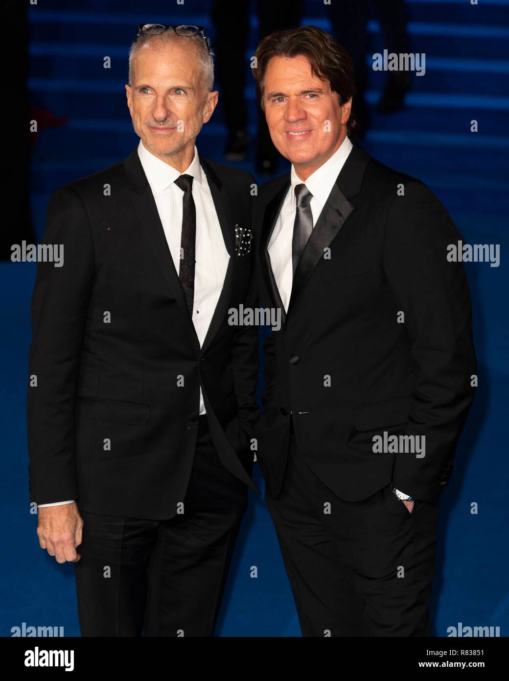 London, UK. 12th Dec 2018. Rob Marshall and John Deluca attend MARY POPPINS RETURNS European Premiere at The Royal Albert Hall. London, UK. 12/12/2018 | usage worldwide Credit: dpa picture alliance/Alamy Live News Stock Photo