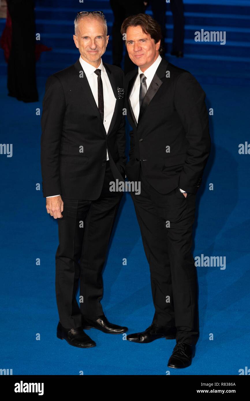 London, UK. 12th Dec 2018. Rob Marshall and John Deluca attend MARY POPPINS RETURNS European Premiere at The Royal Albert Hall. London, UK. 12/12/2018 | usage worldwide Credit: dpa picture alliance/Alamy Live News Stock Photo