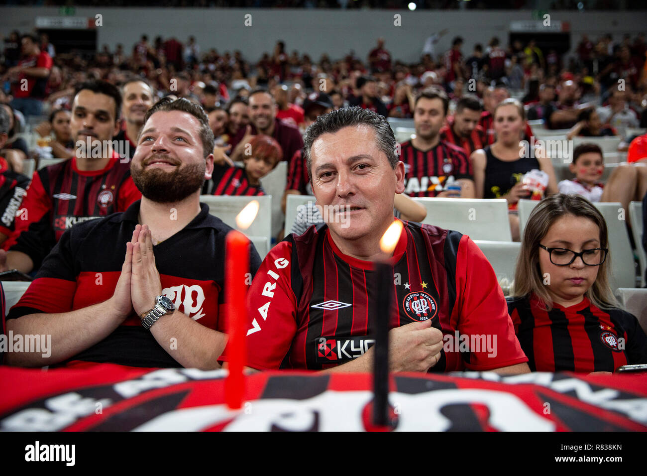 PR - Curitiba - 12/12/2018 - South American Cup 2018 - Atl tico-PR x Junior Barranquilla - A match between Atletico-PR and Junior Barranquilla at the Arena da Baixada stadium for the 2018 South American Cup championship. Photo: Cleber Yamaguchi / AGIF Stock Photo