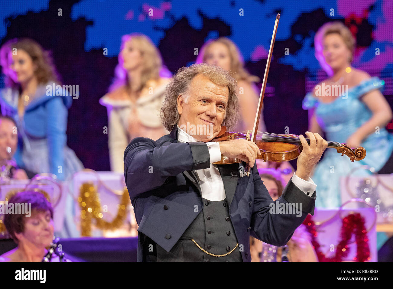 London, England. 12th December 2018, (EXCLUSIVE COVERAGE) André Rieu performs at London‑Wembley ‑ The SSE Arena ,England, Credit: Jason Richardson/Alamy Live News Stock Photo