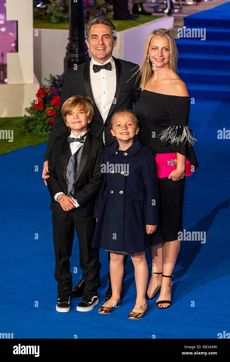 Joel Dawson and guests attends the European Premiere of ‘Mary Poppins