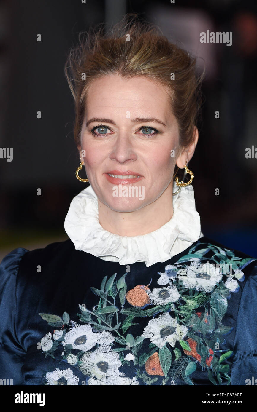 London, UK. December 12, 2018: Edith Bowman at the UK premiere of "Mary