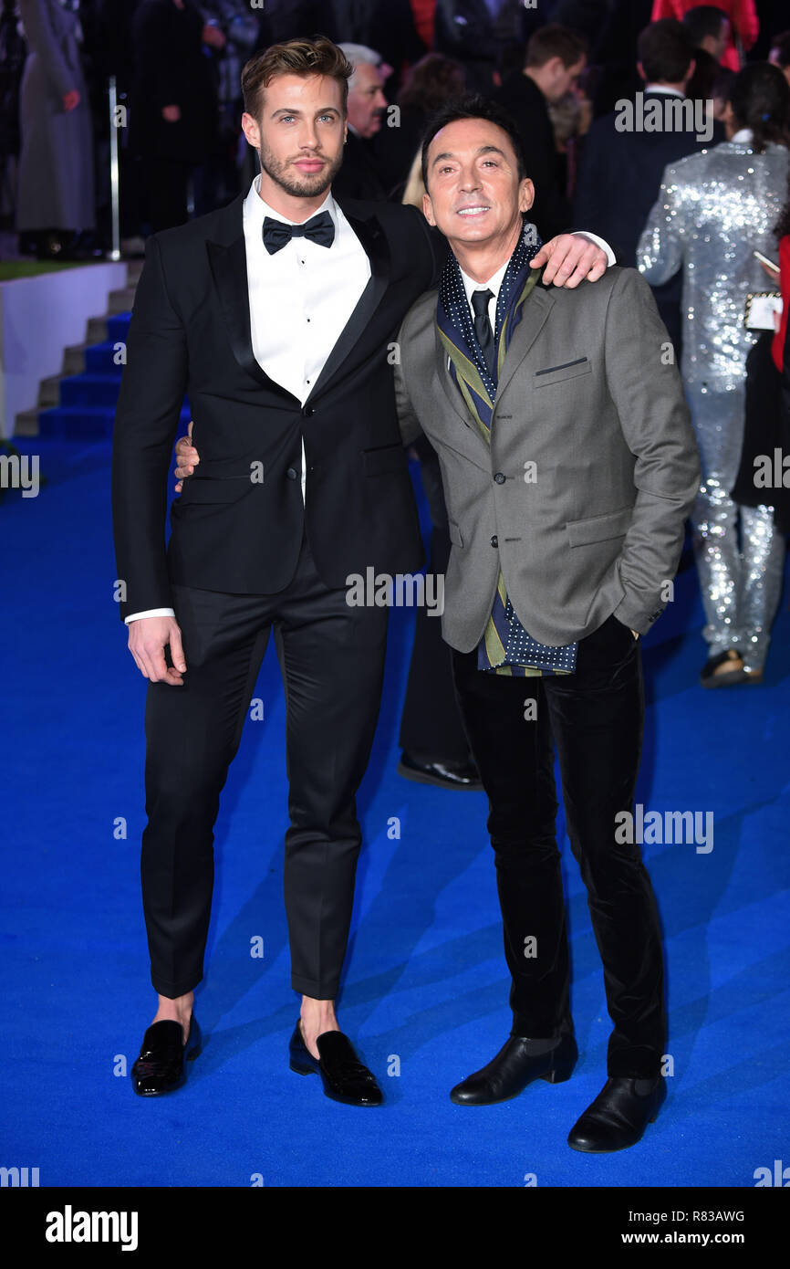 London, UK. December 12, 2018: Bruno Tonioli at the UK premiere of 'Mary Poppins Returns' at the Royal Albert Hall, London. Picture: Steve Vas/Featureflash Credit: Paul Smith/Alamy Live News Stock Photo