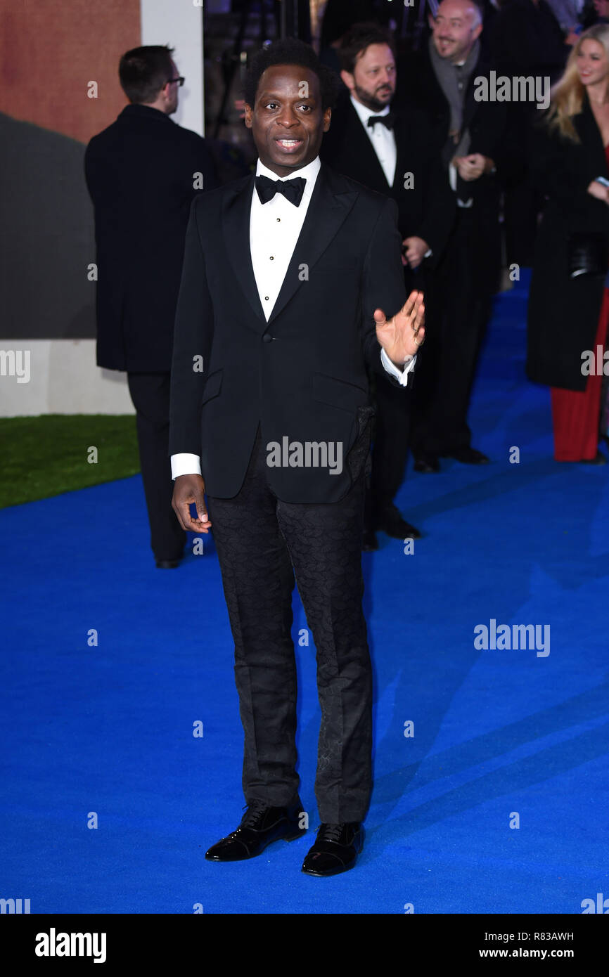London, UK. December 12, 2018: Kobna Holdbrook-Smith at the UK premiere of 'Mary Poppins Returns' at the Royal Albert Hall, London. Picture: Steve Vas/Featureflash Credit: Paul Smith/Alamy Live News Stock Photo