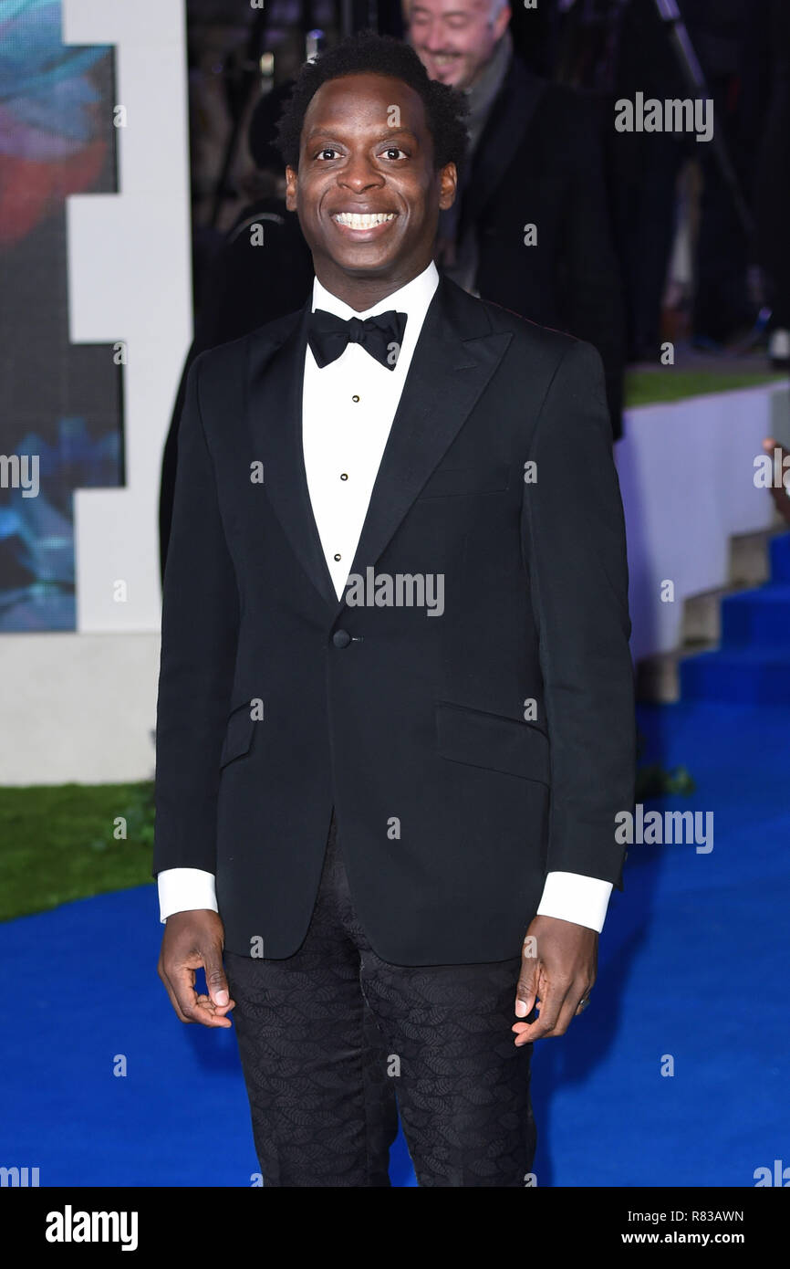London, UK. December 12, 2018: Kobna Holdbrook-Smith at the UK premiere of 'Mary Poppins Returns' at the Royal Albert Hall, London. Picture: Steve Vas/Featureflash Credit: Paul Smith/Alamy Live News Stock Photo