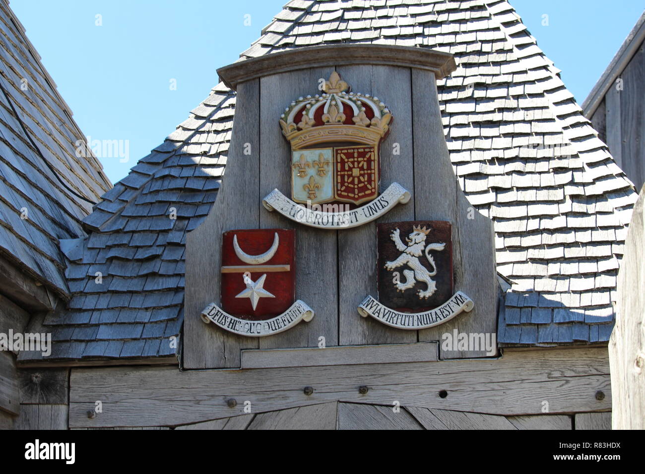 Fort de Champlain Acadie Nova Scotia Stock Photo Alamy