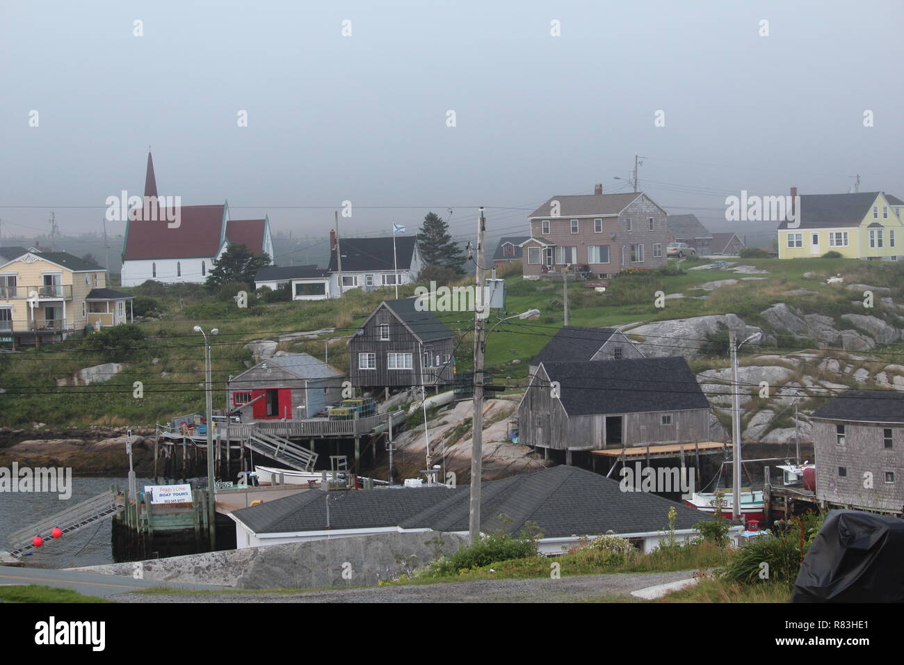 Fort de Champlain Acadie Nova Scotia Stock Photo