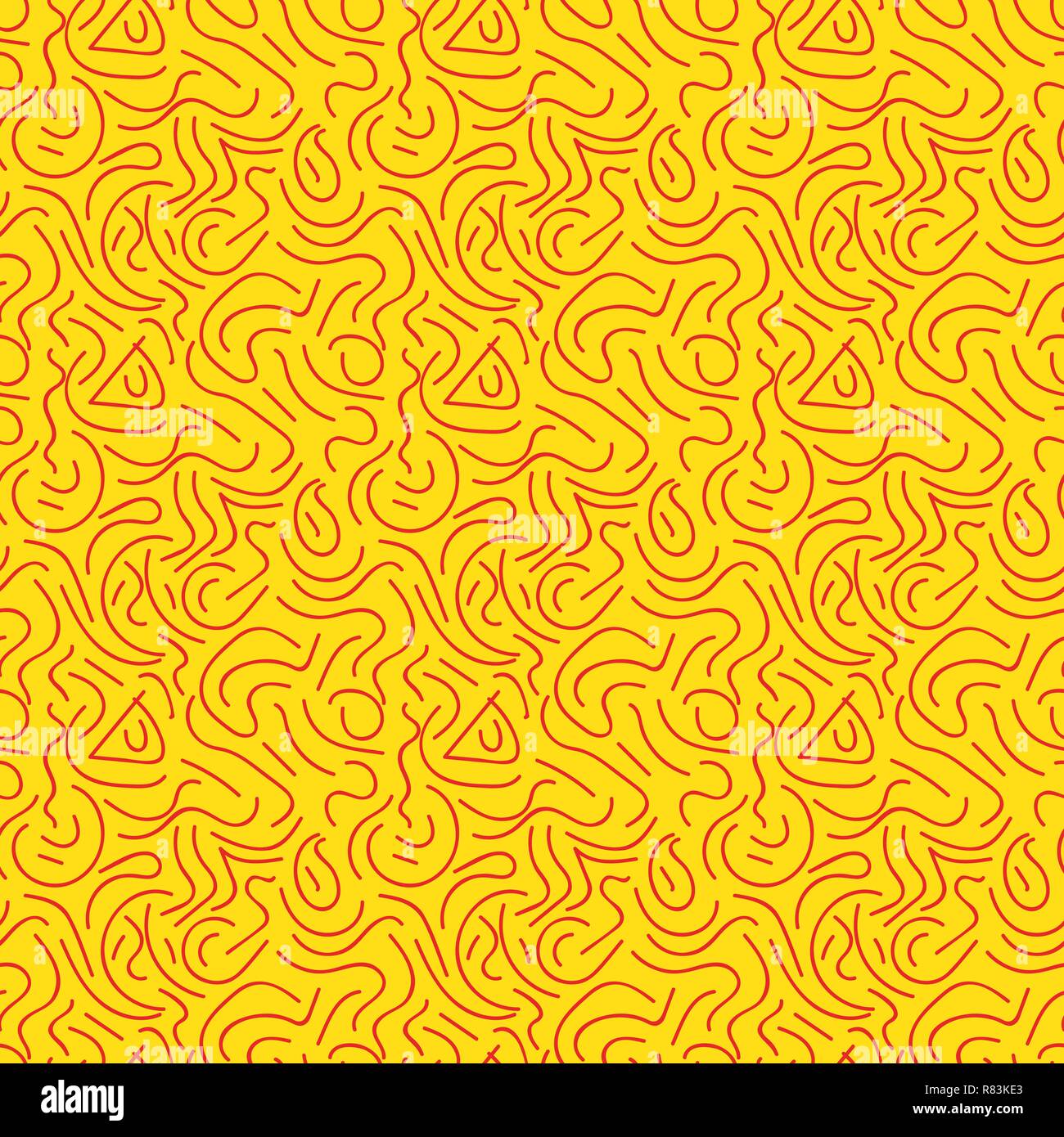 Abstract linear seamless background. Vector illustration. Simple seamless pattern Stock Vector