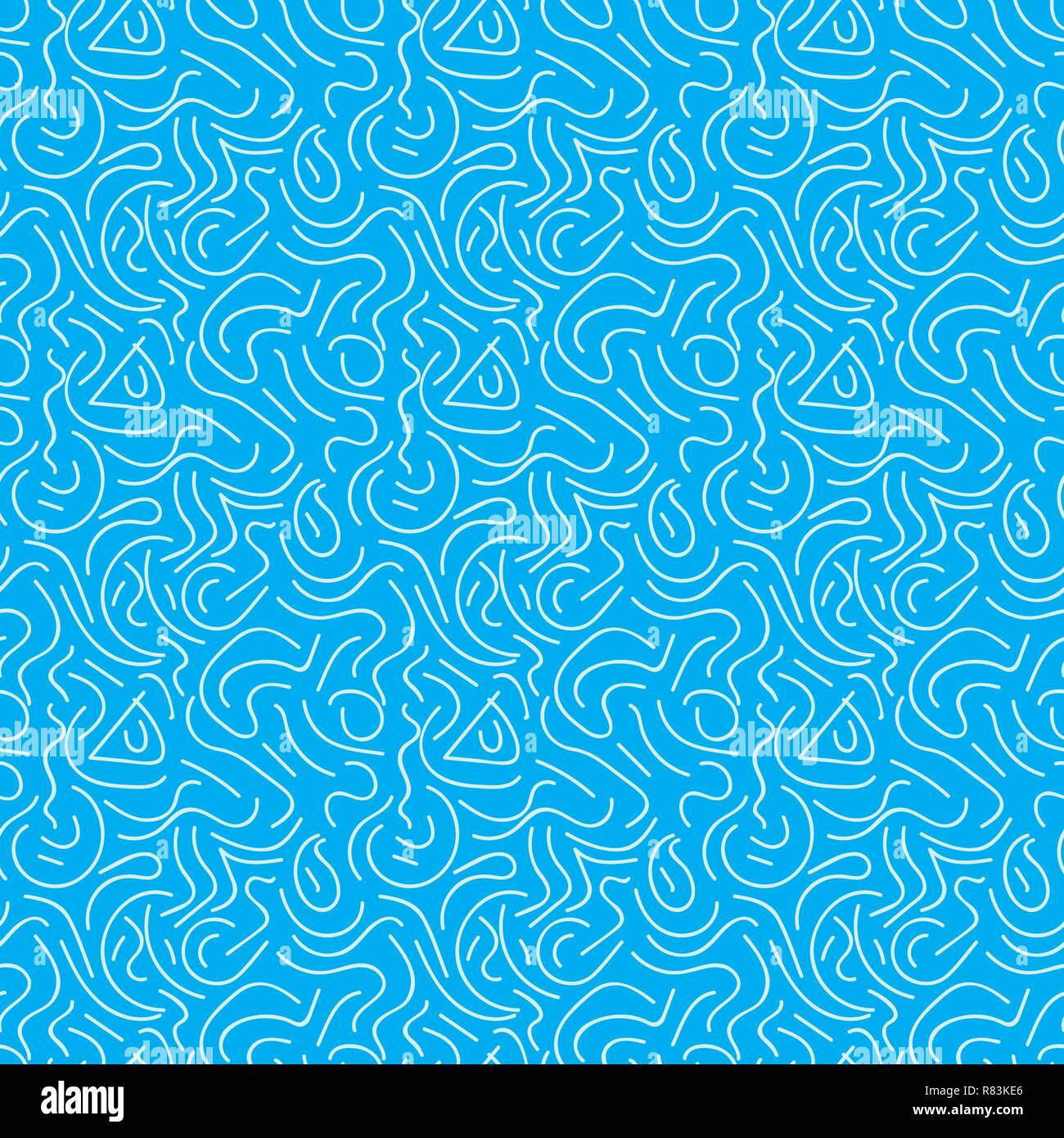 Abstract linear seamless background. Vector illustration. Simple seamless pattern Stock Vector