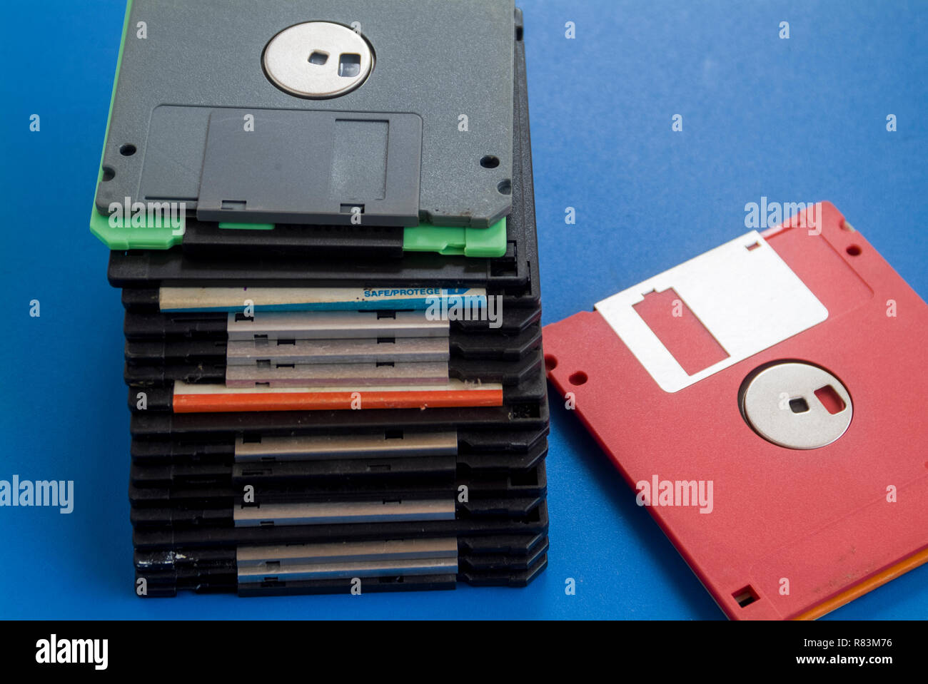 floppy disk 3.5 inch past computer storage Stock Photo Alamy