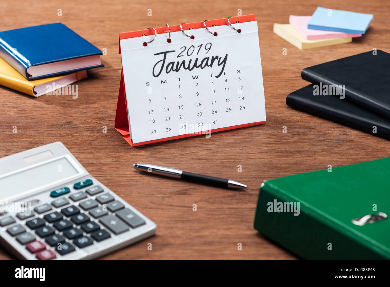 2019 desk calendar hi-res stock photography and images - Page 2 - Alamy