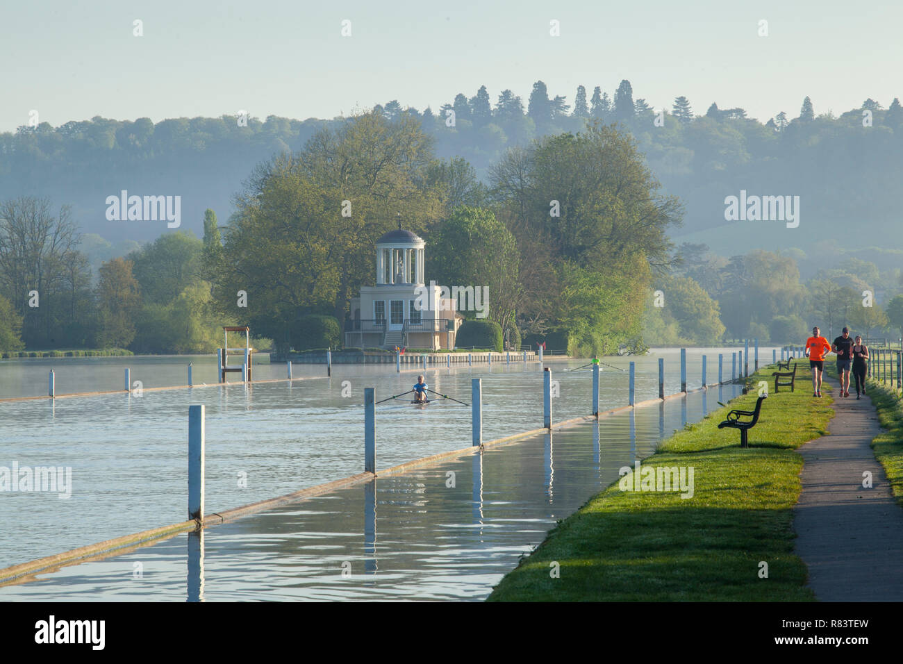 Folly temple island henley on thames hi-res stock photography and images -  Alamy
