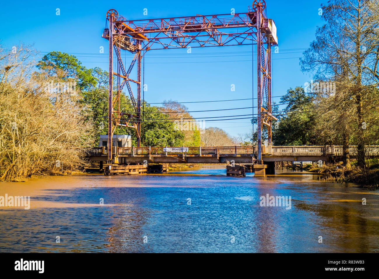 A Breaux Bridge in St. Martin Parish, Louisiana Stock Photo Alamy