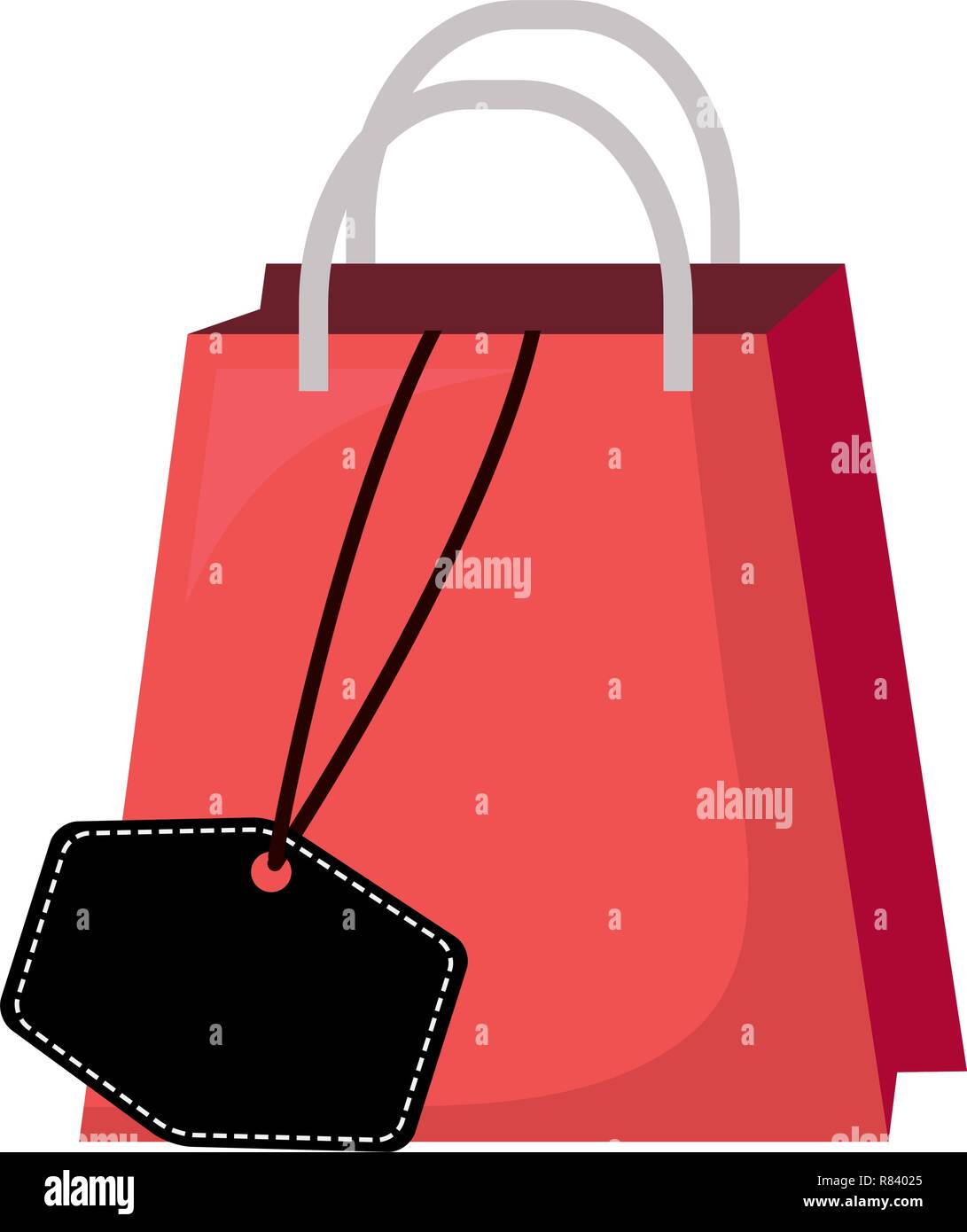 online shopping bag tag price vector illustration Stock Vector Image & Art  - Alamy
