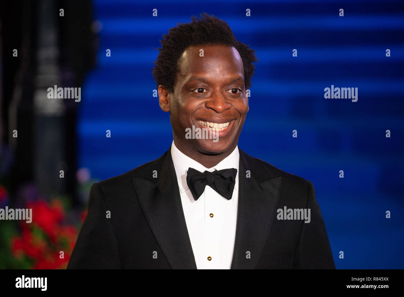 Kobna Holdbrook-Smith, Ghanaian-born British actor arrives for the Premiere of 'Mary Poppins Returns'. Stock Photo