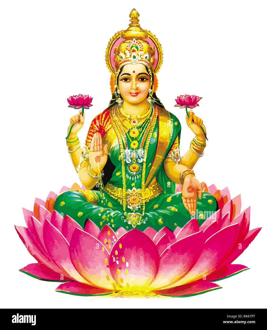 flower lotus hindu lord faith Maha Shivaratri mythology illustration Stock Photo Alamy