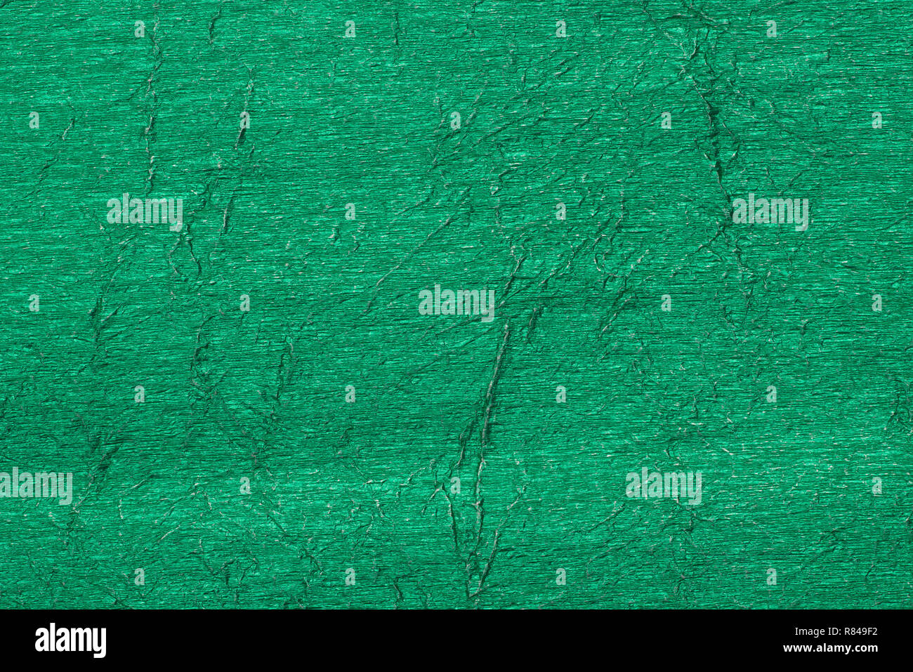 green color metallic creased paper background texture Stock Photo Alamy