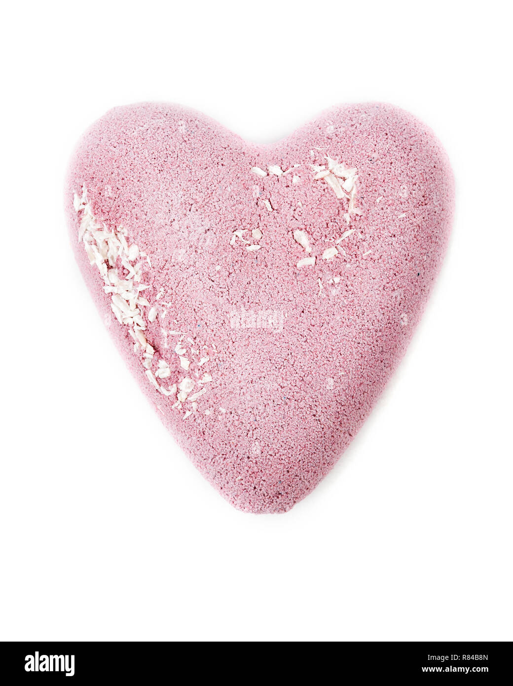 love heart bath bombs