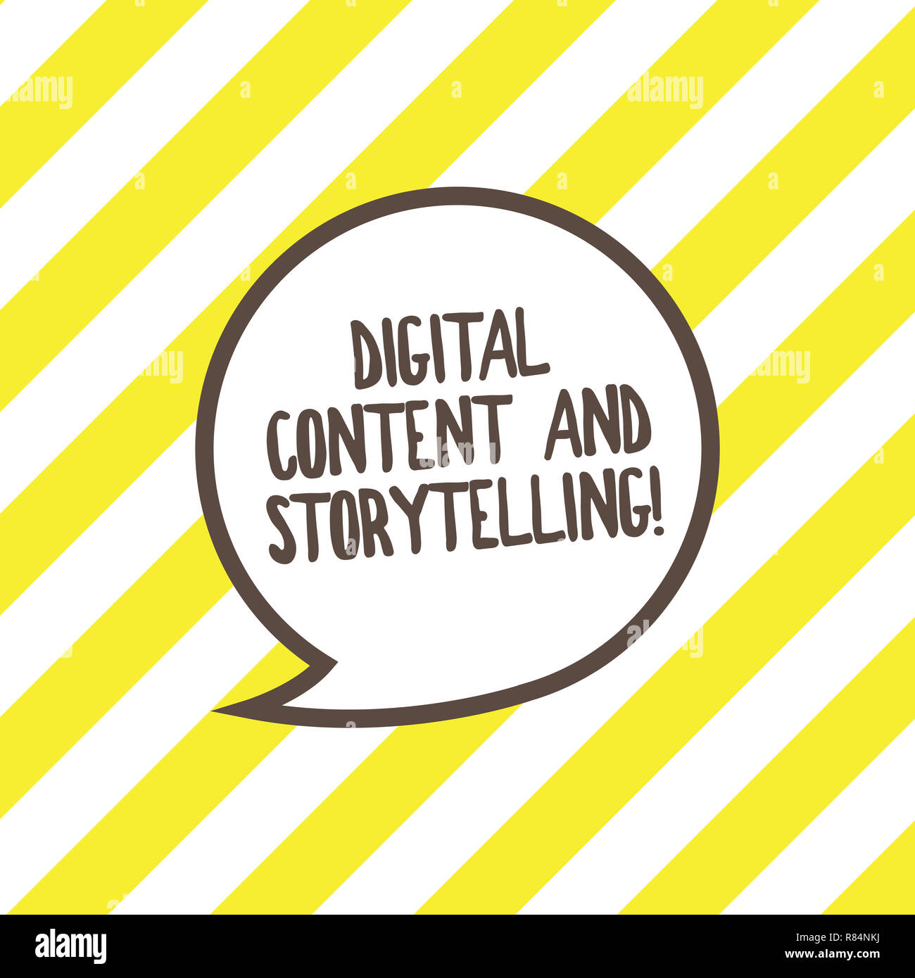 Conceptual hand writing showing Digital Content And Storytelling Conceptual hand writing showing Digital Content And Storytelling