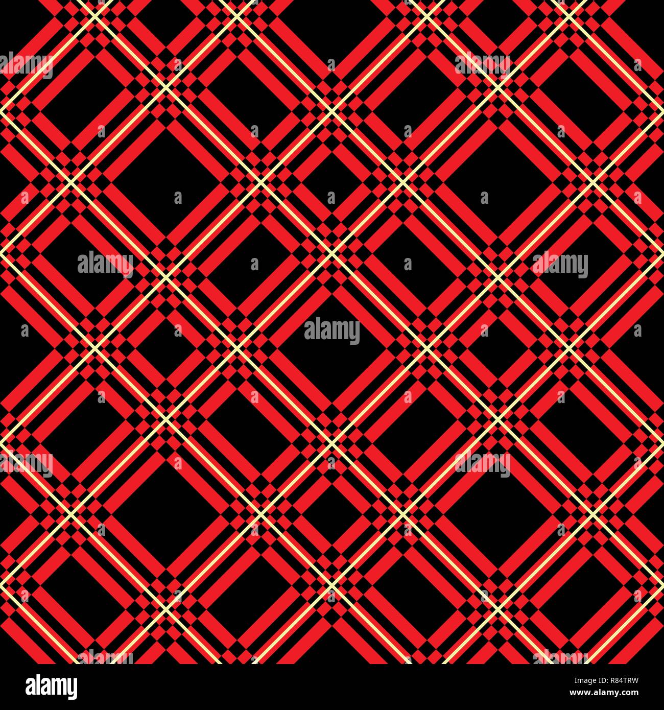 Buffalo plaid pattern. Seamless fabric texture print Stock Vector Image ...