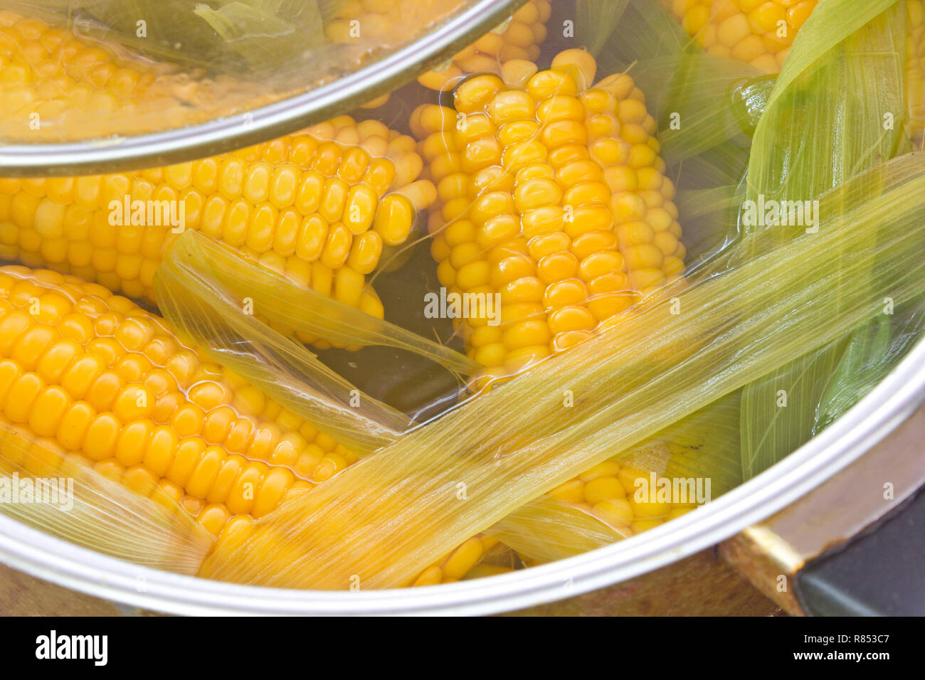 Cooking corn cobs in agriculture hi-res stock photography and images ...