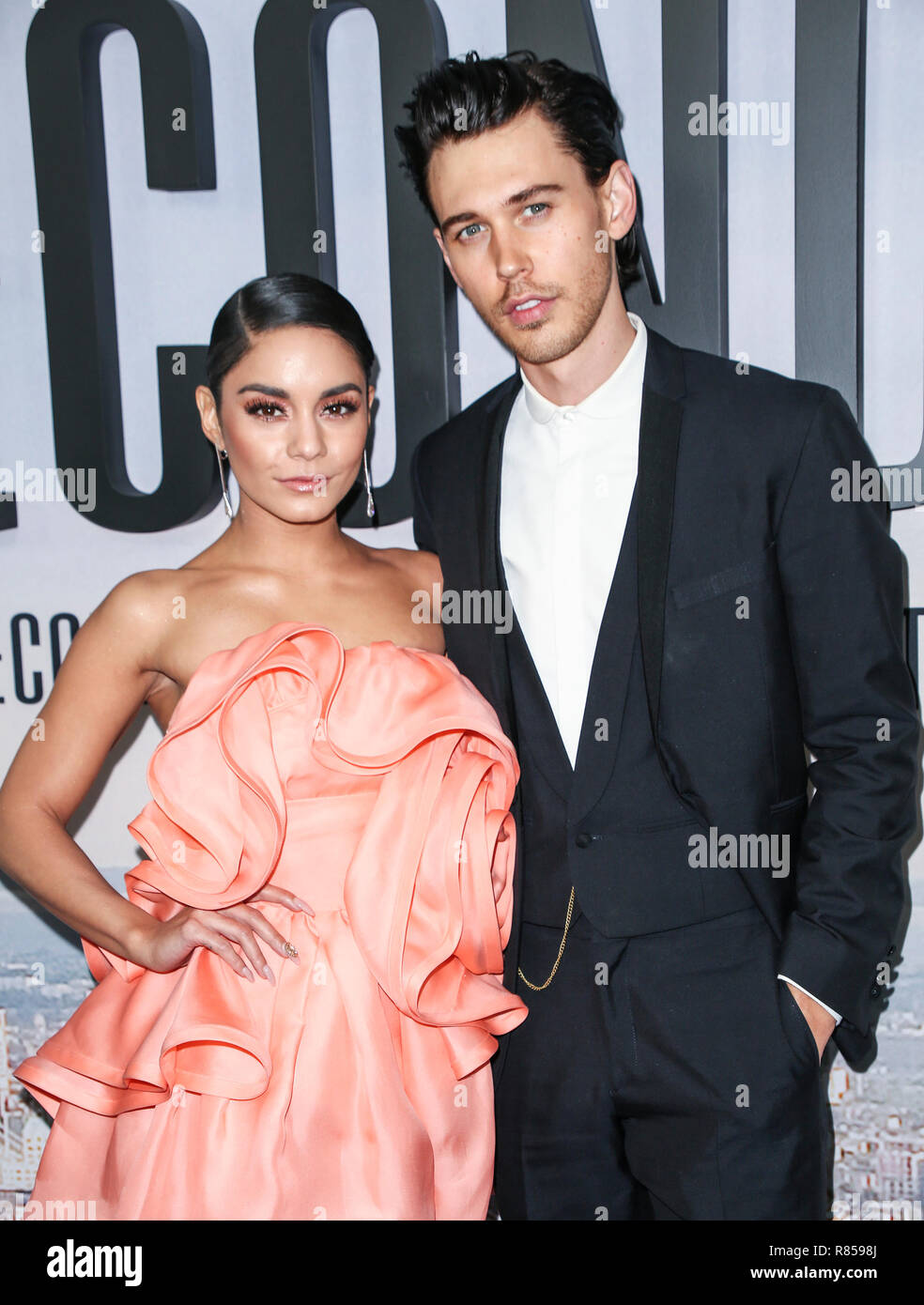 Vanessa Hudgens Wearing Dress By Marc Jacobs And Austin Butler