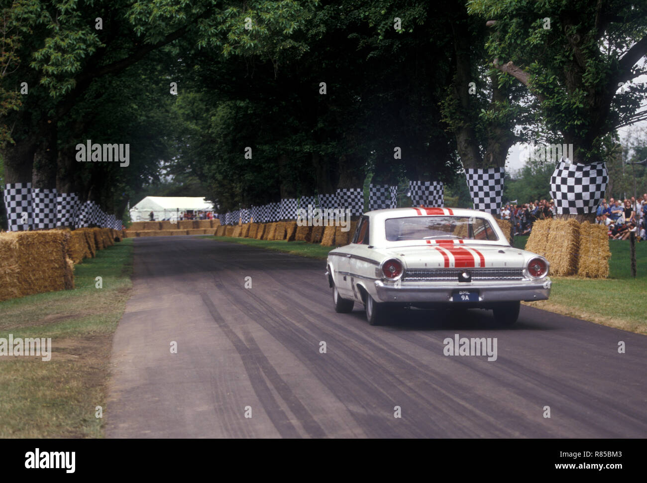 Ford Galaxie racing car at the Goodwood Festival of Speed 1996 Stock Photo