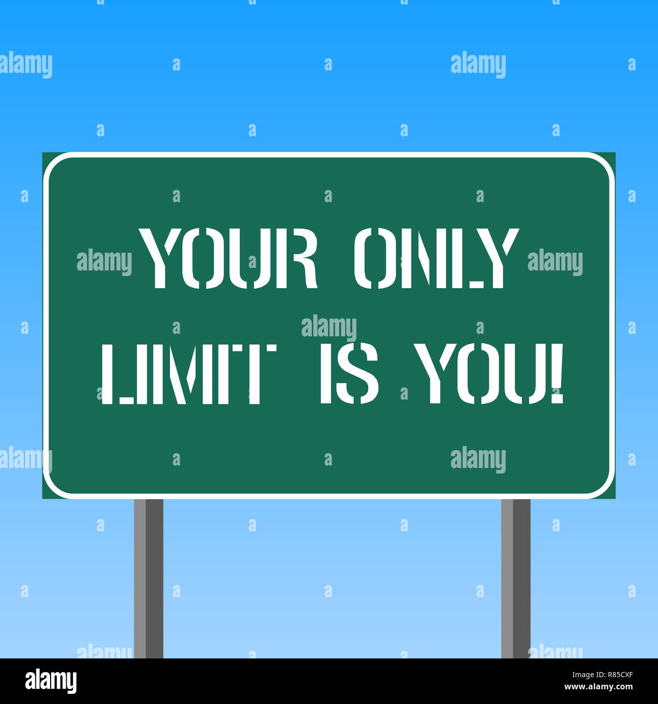 Handwriting Text Writing Your Only Limit Is You Concept Meaning You Set Your Own Limitations Motivation To Keep Going Blank Rectangular Outdoor Color Stock Photo Alamy