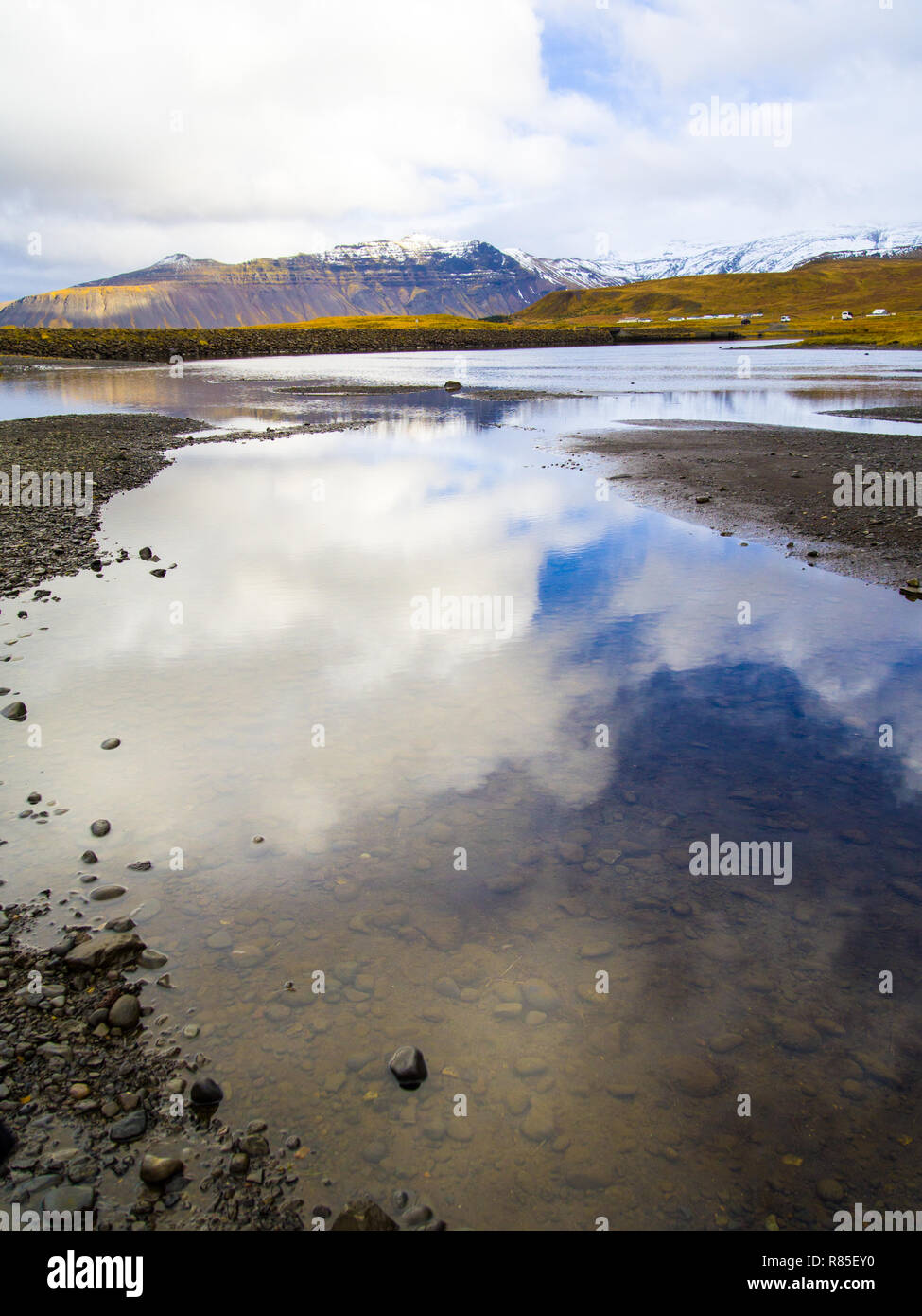 Paesaggio sulla Snaefellsness Stock Photo