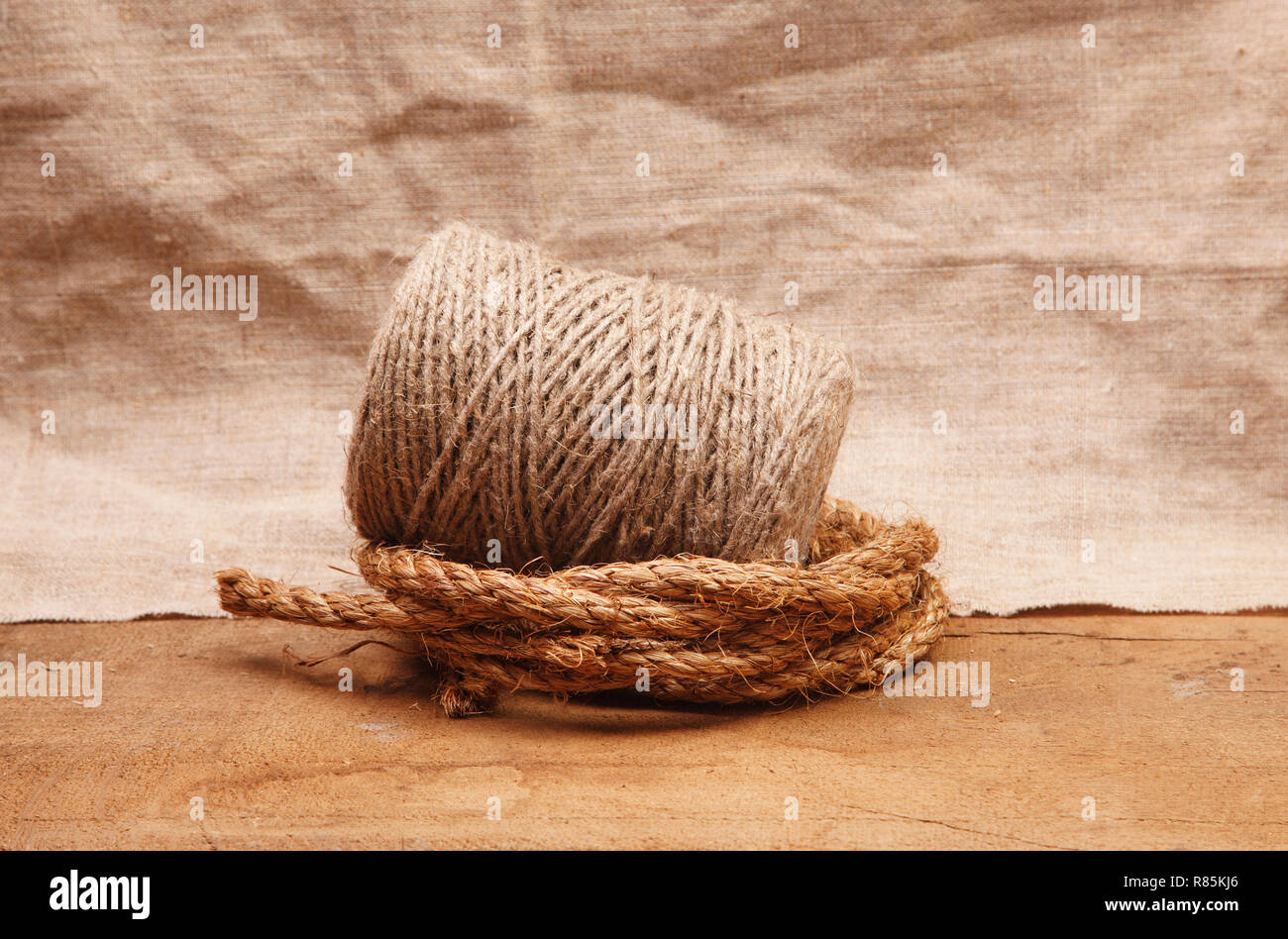Hank of rope hi-res stock photography and images - Alamy