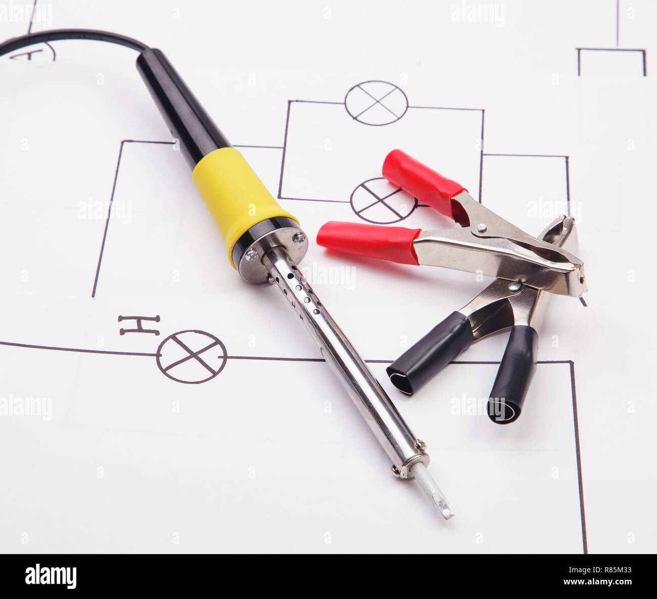 Solder clamps hires stock photography and images Alamy