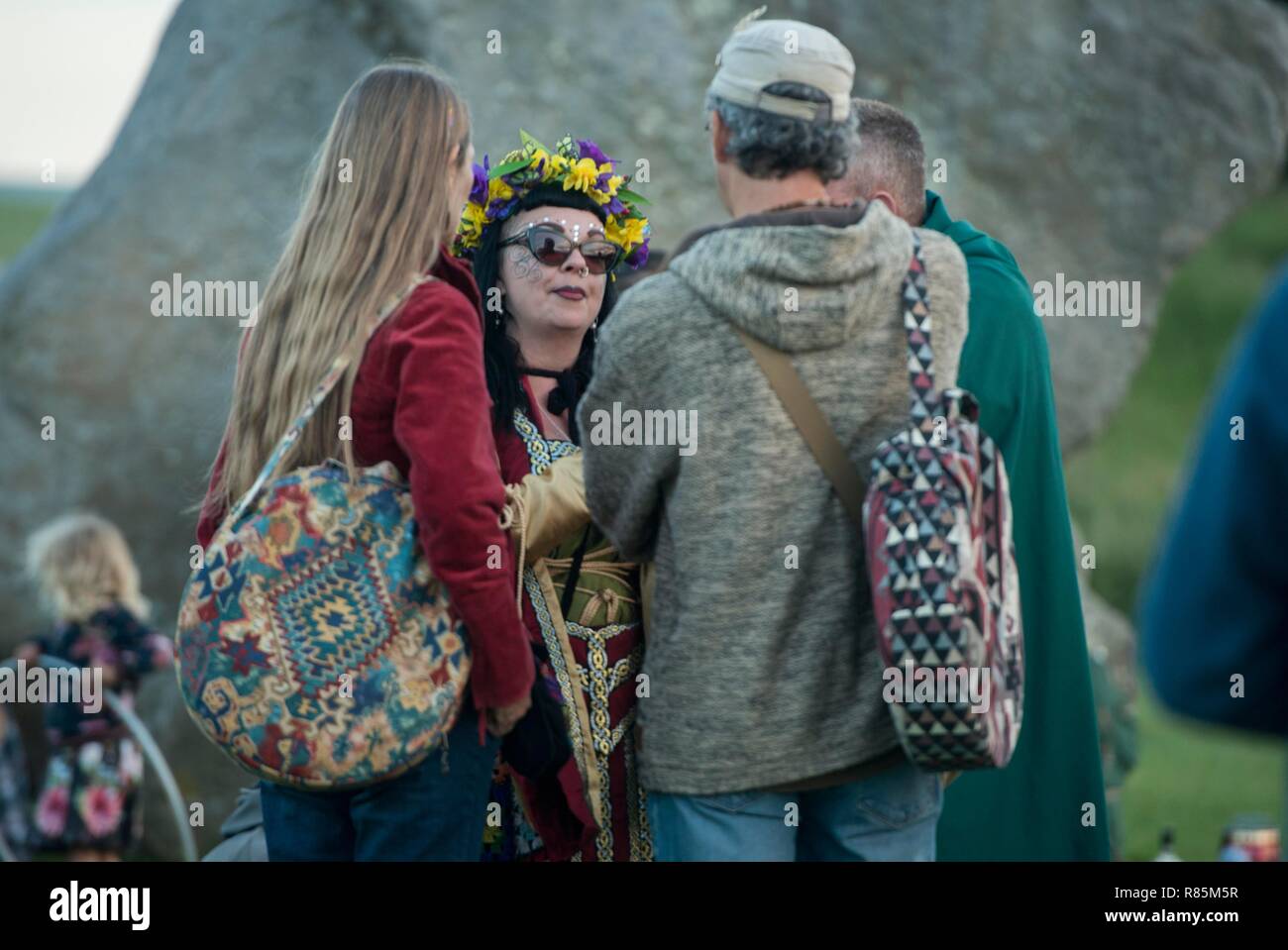Summer Solstice at Avebury 2018 Stock Photo Alamy