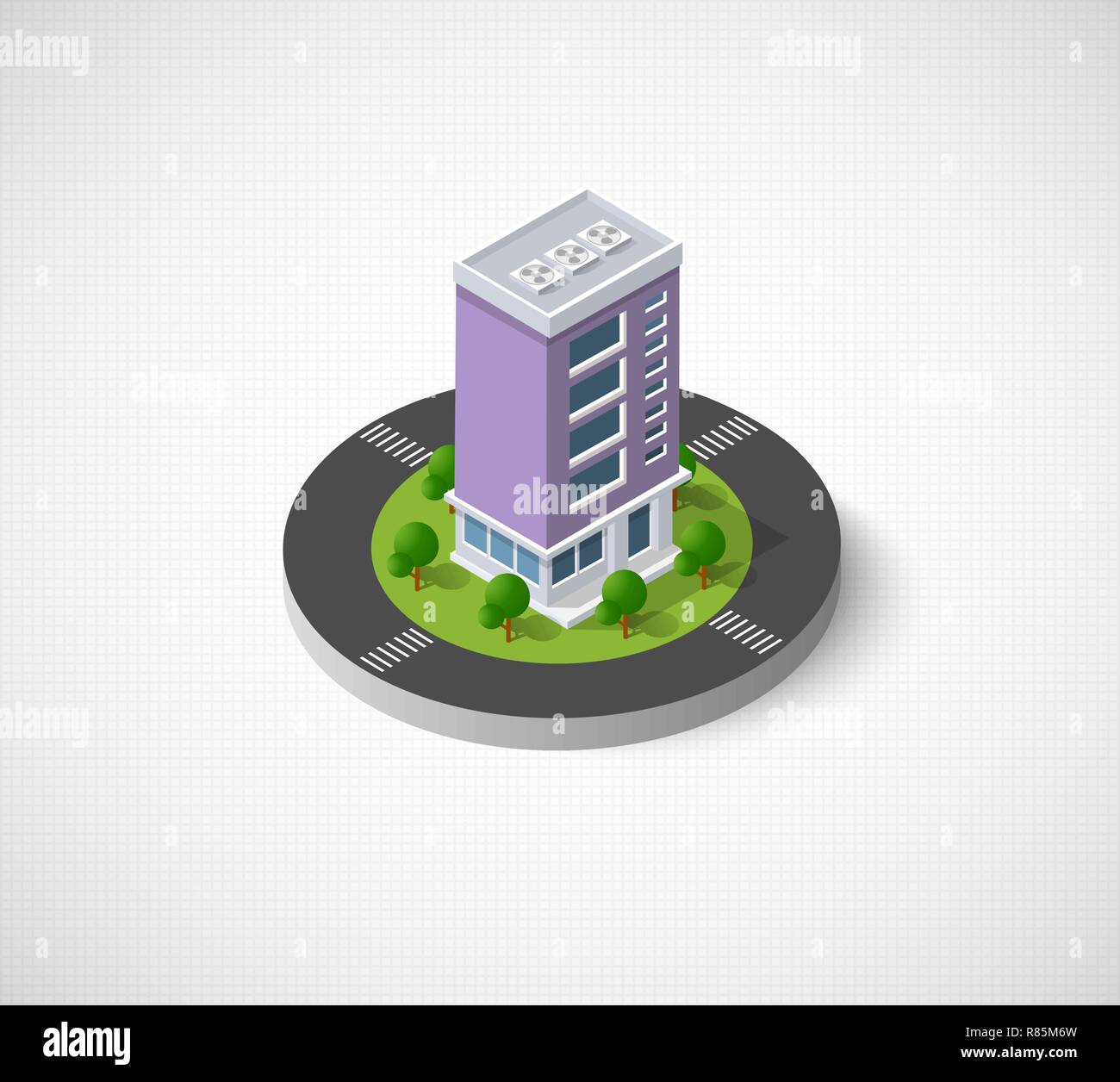 Isometric 3D city Stock Vector Image & Art - Alamy