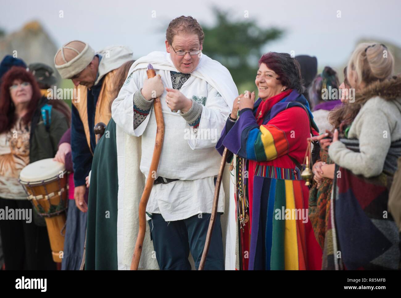 Summer Solstice at Avebury 2018 Stock Photo Alamy