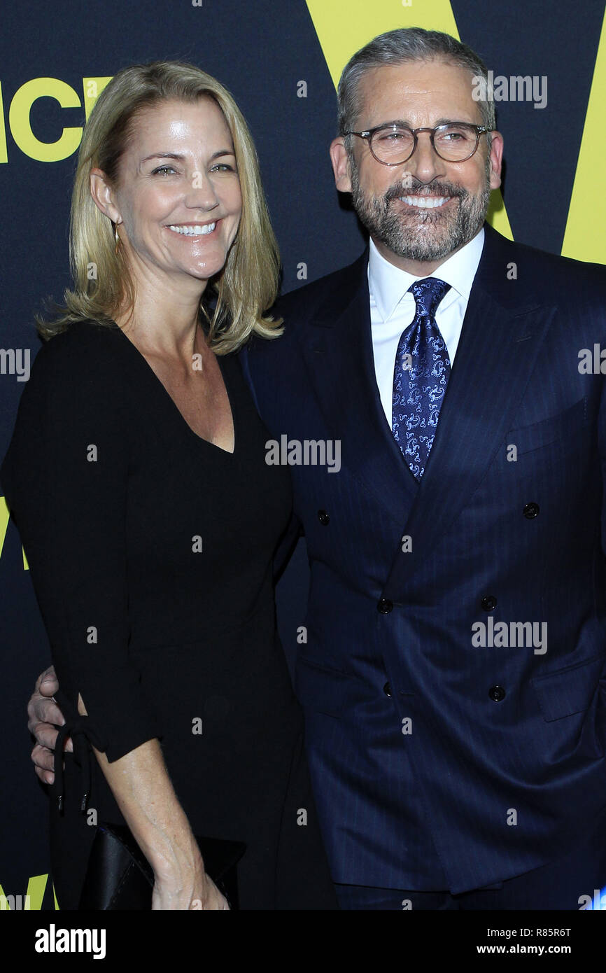 Nancy Carell and her husband Steve Carell attending the 'Vice' World ...