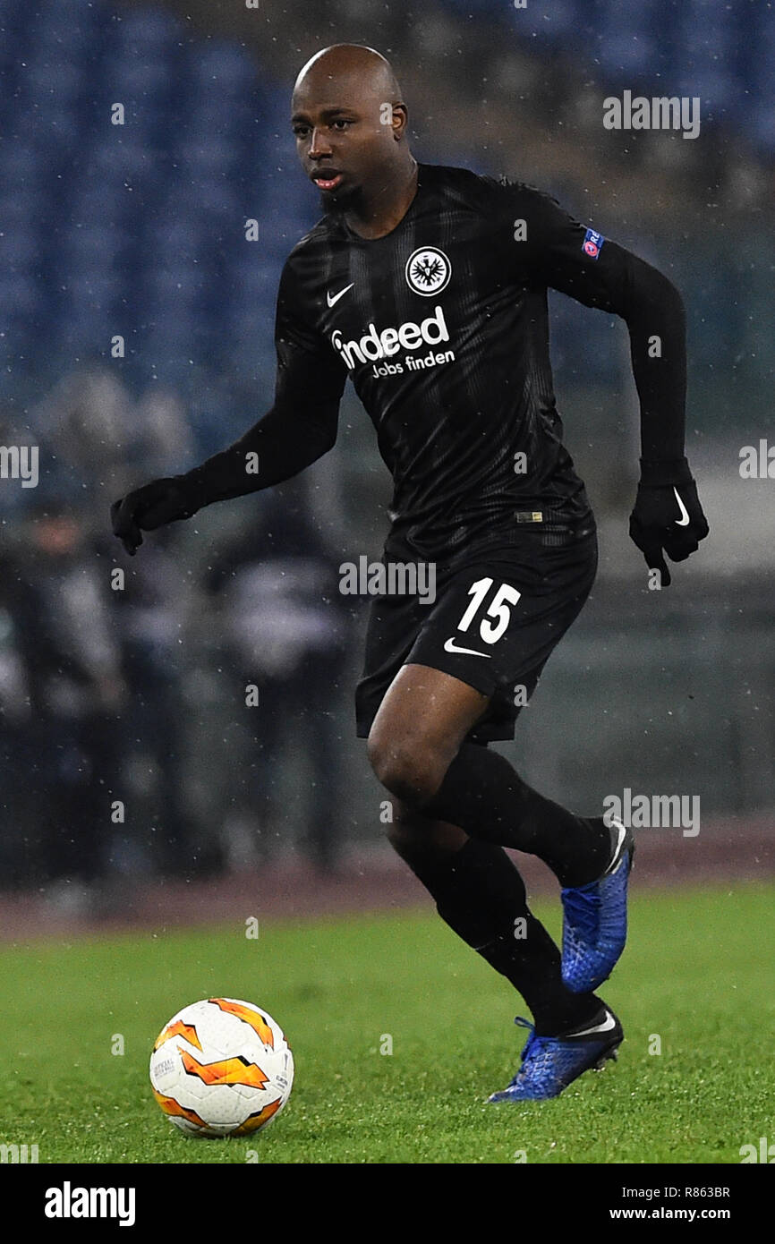 Rome, Italy. 14th Dec, 2018. Europa League match 6 Lazio vs Eintracht Frankfurt-Rome-13-12-2018 In the picture Jetro Willems Photo Photographer01 Credit: Independent Photo Agency/Alamy Live News Stock Photo