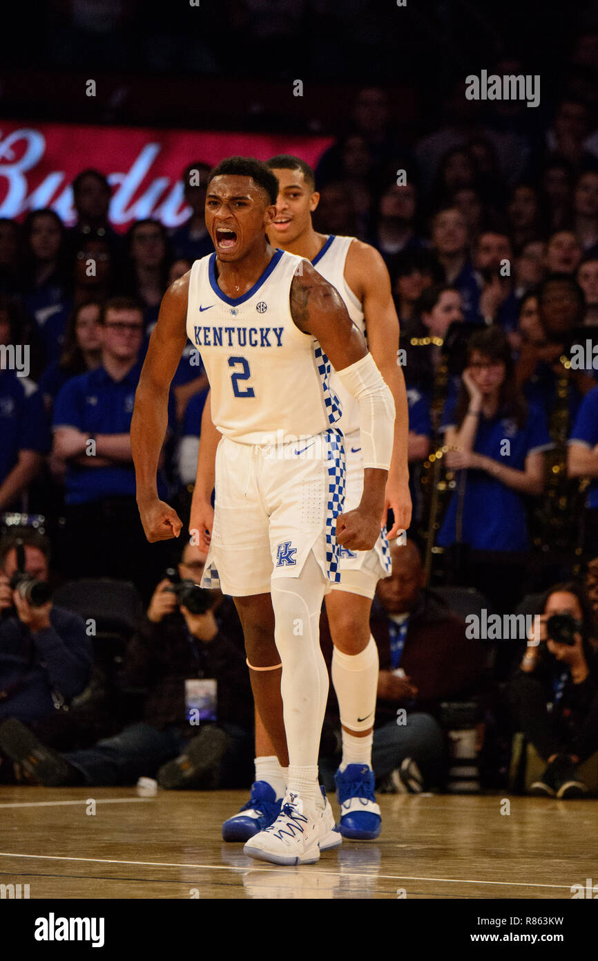 Overtime 08th Dec 2018 Kentucky Wildcats Guard Ashton Hagans 2 Reacts During The Citi Hoops Classic Between The Seton Hall Pirates And Kentucky Wildcats At Madison Square Garden New York New York Overtime 08th Dec 2018 Kentucky Wildcats Guard Ashton Hagans 2 Reacts During The Citi Hoops Classic Between The Seton Hall Pirates And Kentucky Wildcats At Madison Square Garden New York New York