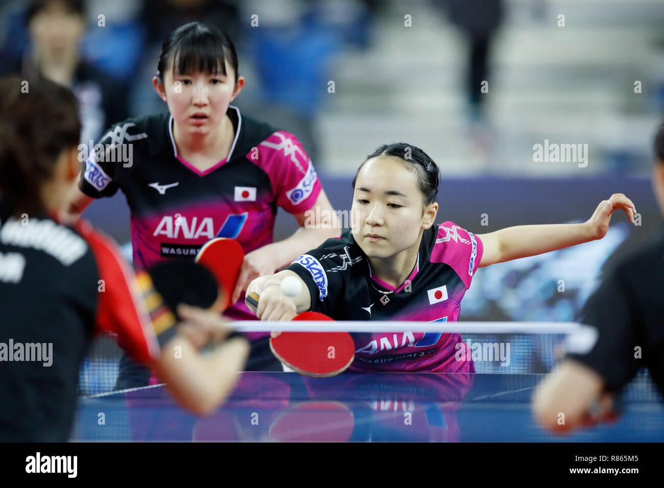 Hina Hayata & Mima Ito (JPN), DECEMBER 13, 2018 - Table Tennis ...