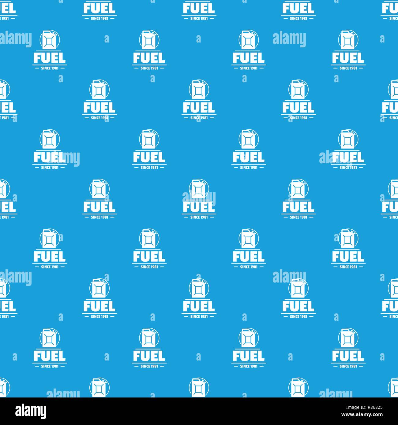 Canister pattern vector seamless blue Stock Vector