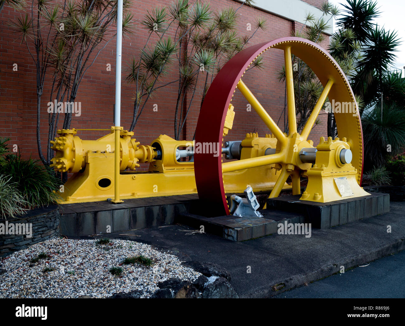 The Big Wheel outside the Castlemaine Perkins brewery, Brisbane, Queensland, Australia Stock Photo