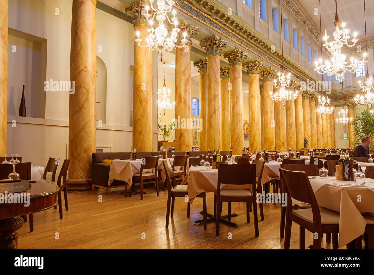 Interior of York Assembly Rooms in York England UK Stock Photo