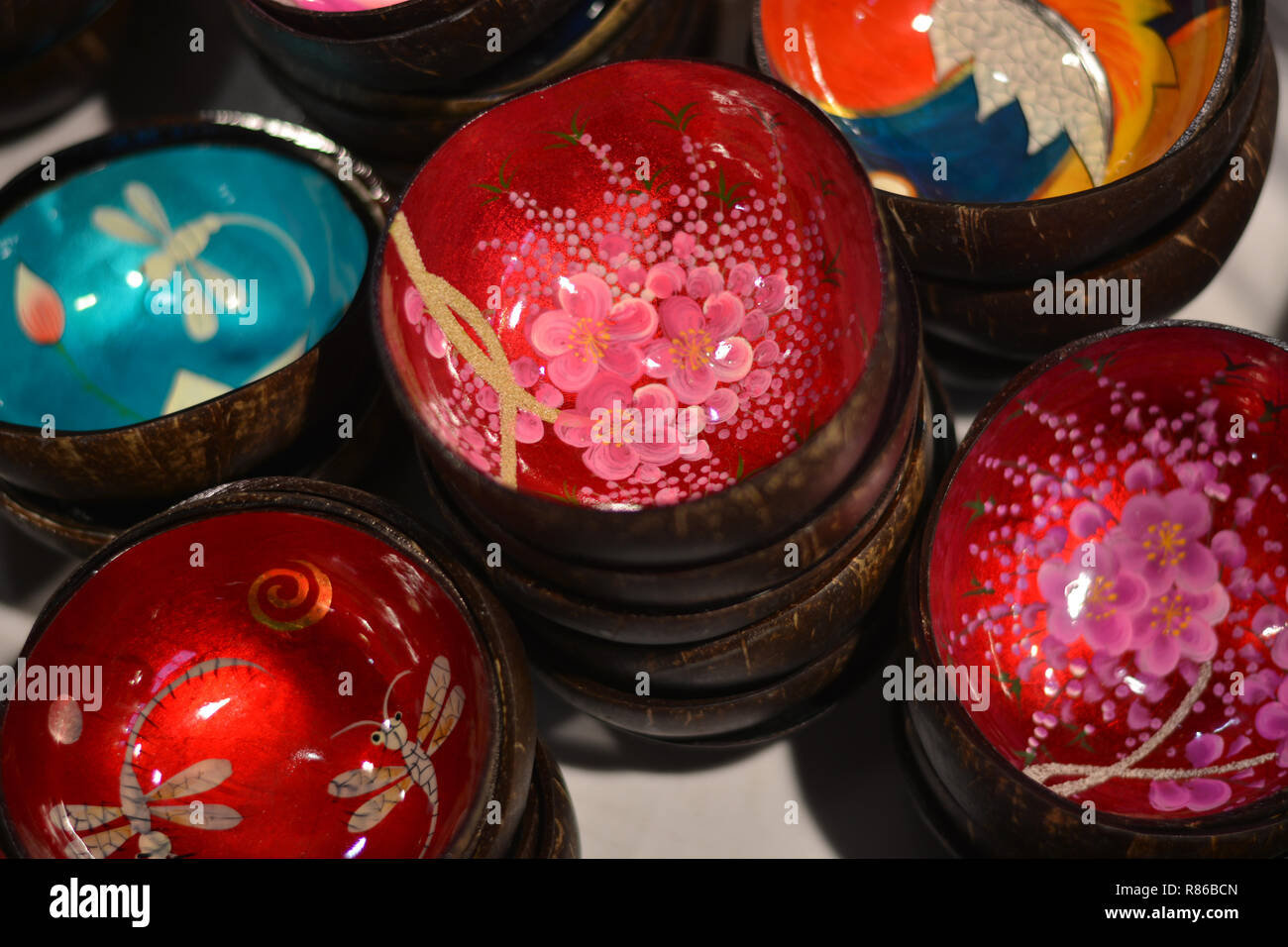 cups and dishes for foods Stock Photo Alamy