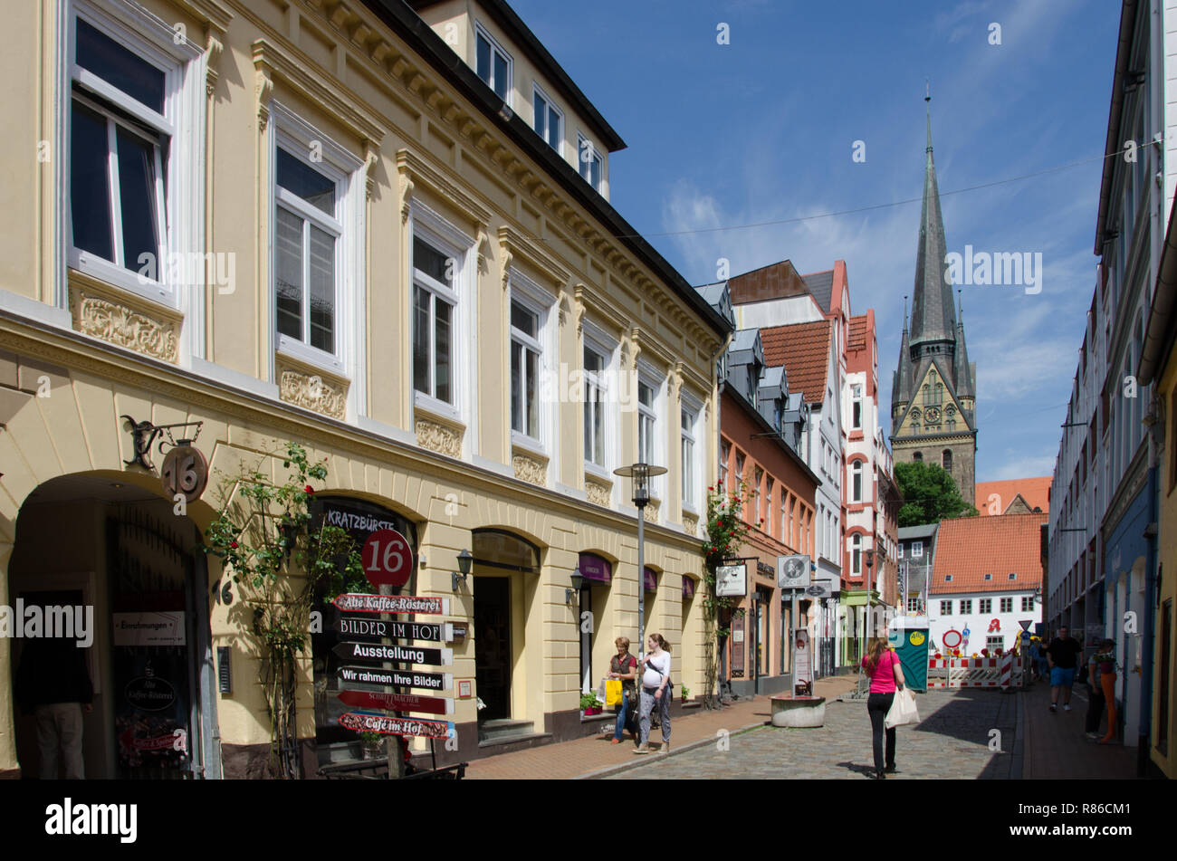 Flensburg Rote Strasse Schleswig Holstein High Resolution Stock Photography  and Images - Alamy